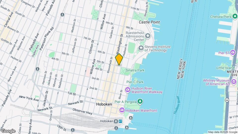 422 Hudson St Map and Location Details