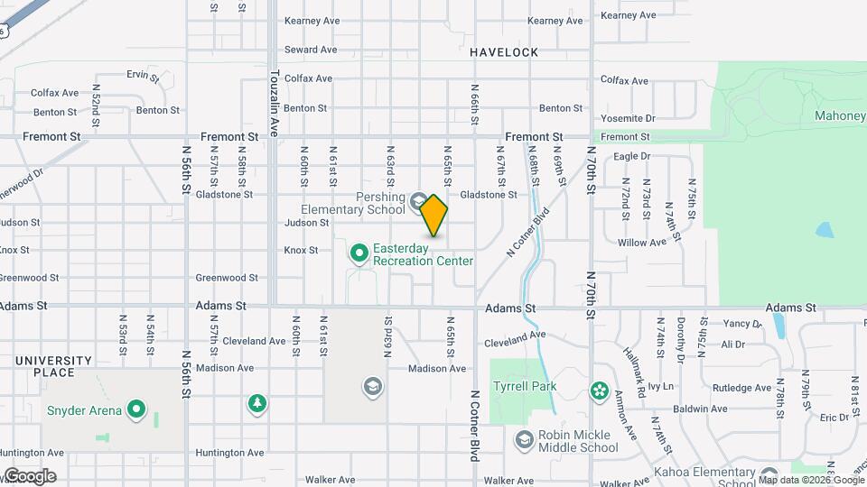6420 Knox St Map and Location Details