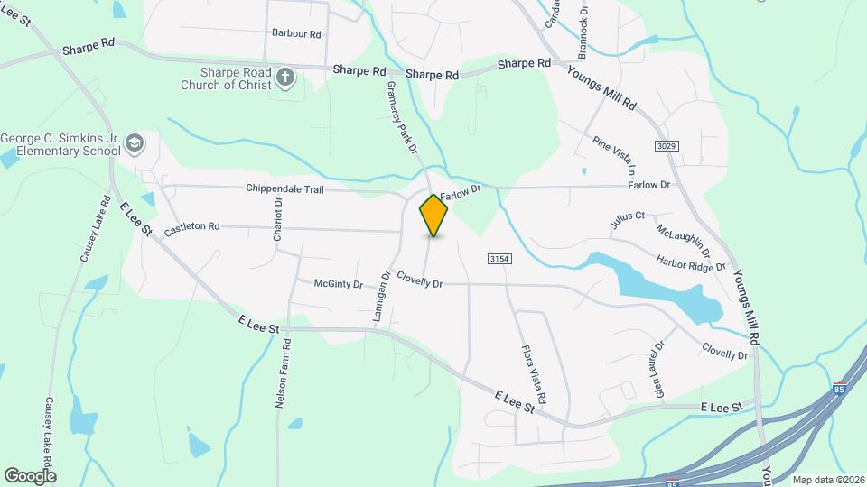 2115 Gramercy Park Dr Mapa y Detalles de la Ubicación