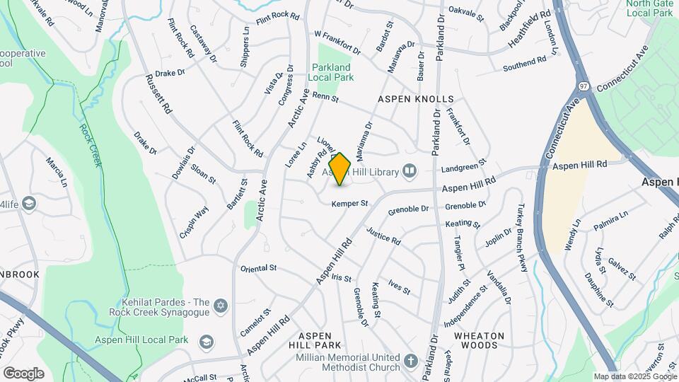 4624 Landgreen St Map and Location Details