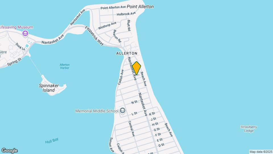 804 Nantasket Ave Hull Map and Location Details