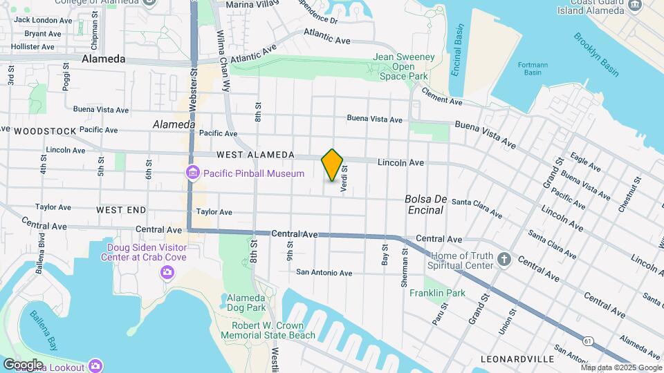 1512 Mozart St Map and Location Details