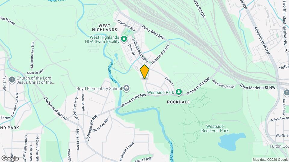 1552 Habershal Dr NW Map and Location Details