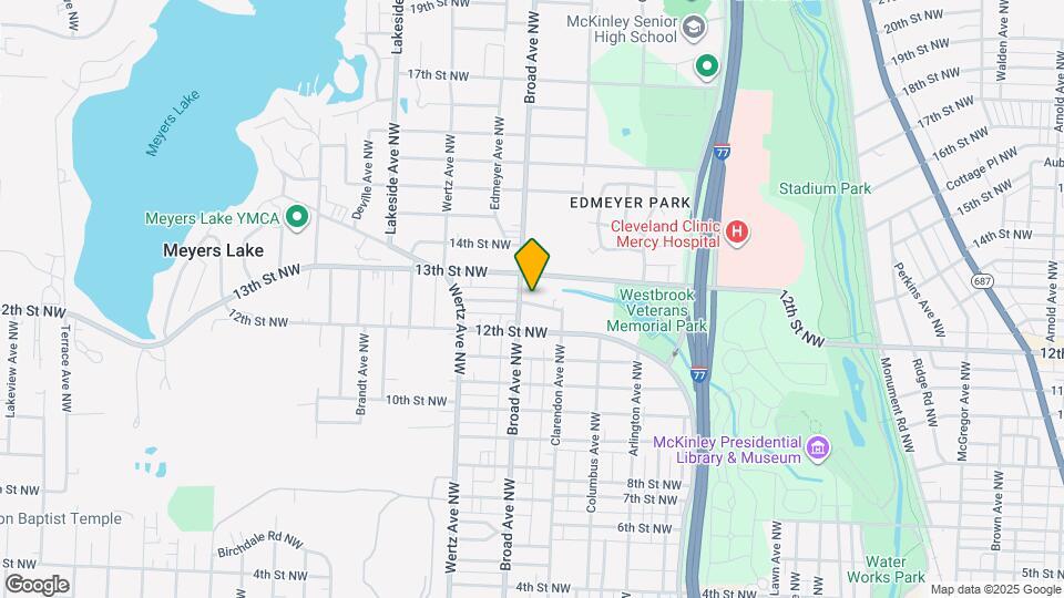 2709 Abbott Pl NW Map and Location Details