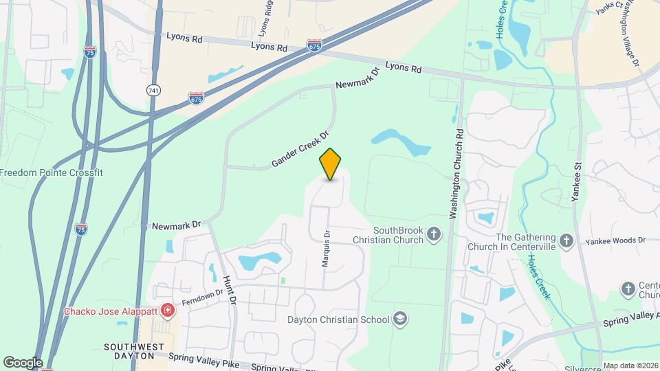 2186 Ferndown Dr Map and Location Details