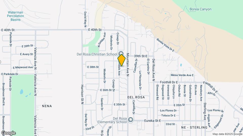1340 Yucca Dr Mapa y Detalles de la Ubicación