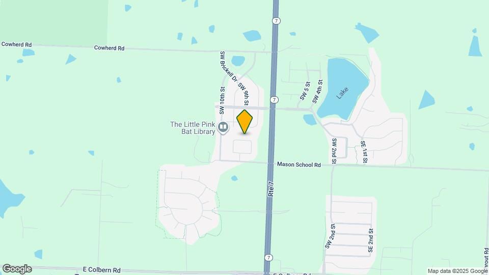 827 SW Peach Tree Ln Map and Location Details