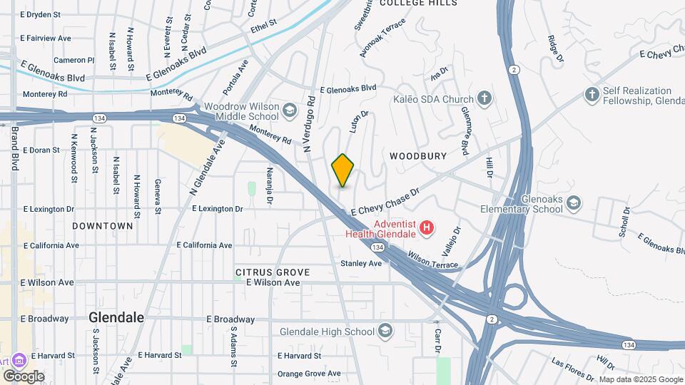 452 Woodbury Rd Map and Location Details