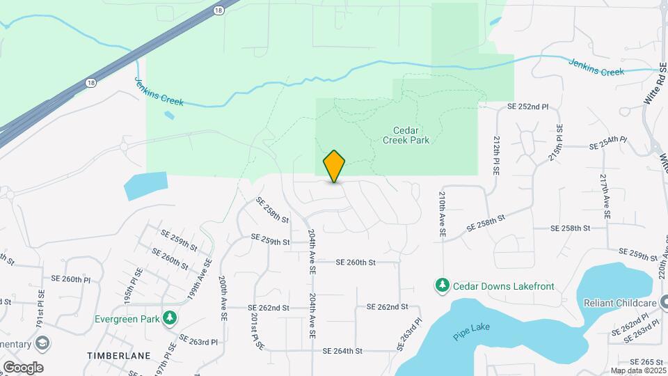 20511 SE 256th St Mapa y Detalles de la Ubicación