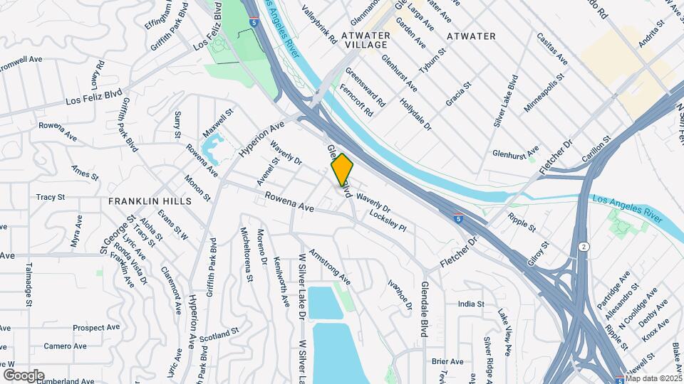 2811 Waverly Dr Mapa y Detalles de la Ubicación