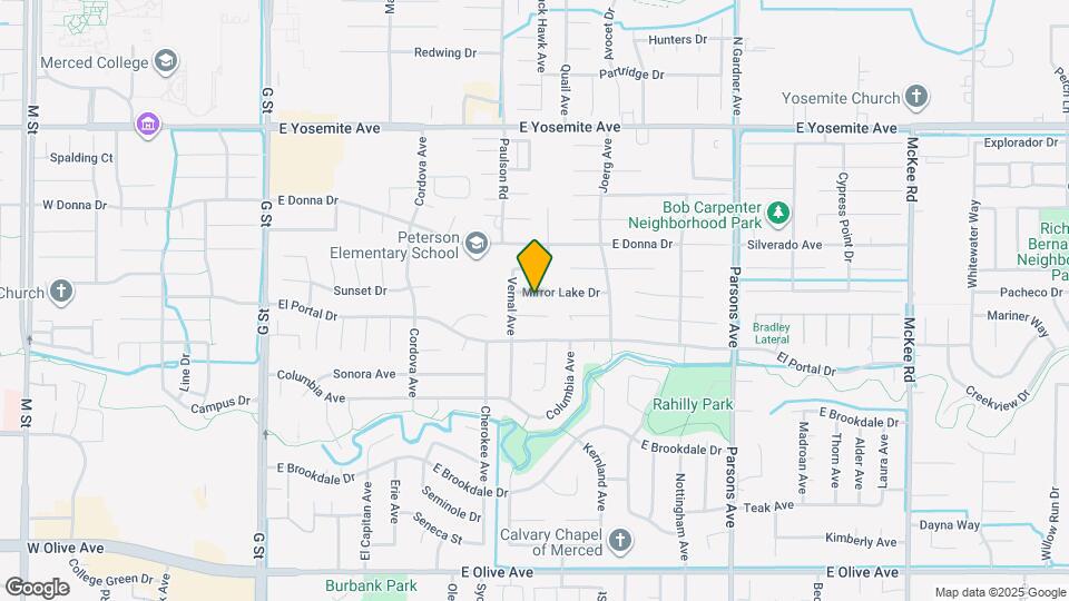 1036 Mirror Lake Dr Map and Location Details