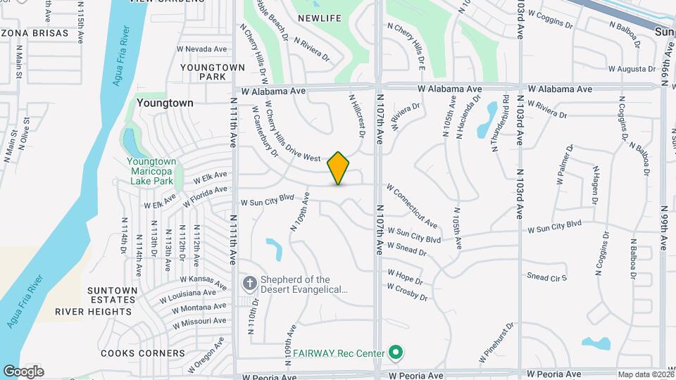 10807 W Connecticut Ave Map and Location Details