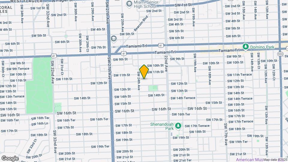 2360 SW 11th Terrace Map and Location Details
