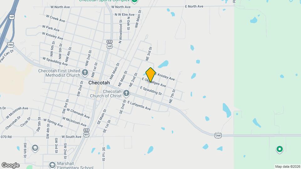 209 NE 4th St Map and Location Details