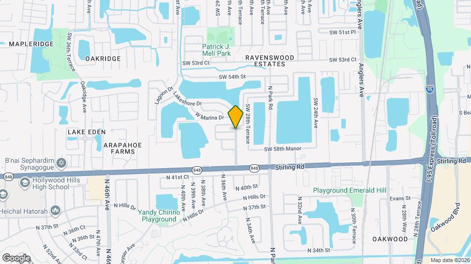 2444 SW 58th St Map and Location Details