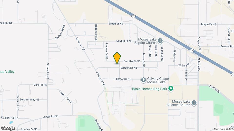 8580 Lybbert Dr NE Map and Location Details