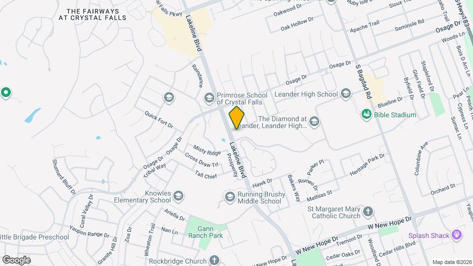 2754 Granite Creek Dr Map and Location Details