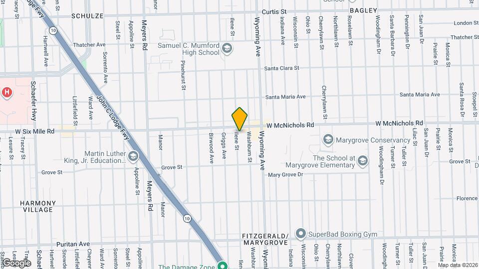 16934 Ilene St Map and Location Details