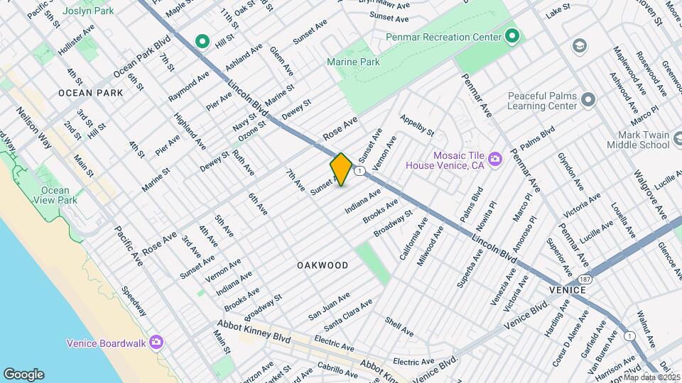 745 Vernon Ave Mapa y Detalles de la Ubicación