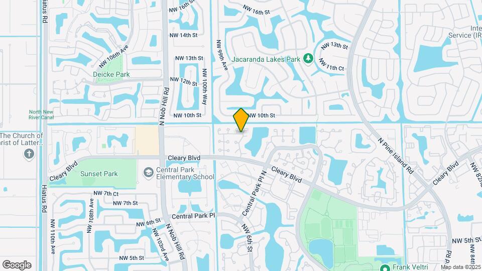 9832 NW 9th Ct Map and Location Details