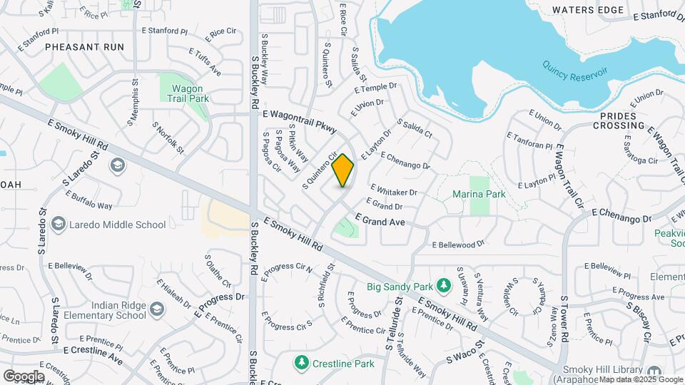 17334 E Wagontrail Pkwy Mapa y Detalles de la Ubicación