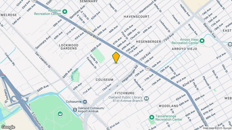 1165 71st Ave Map and Location Details