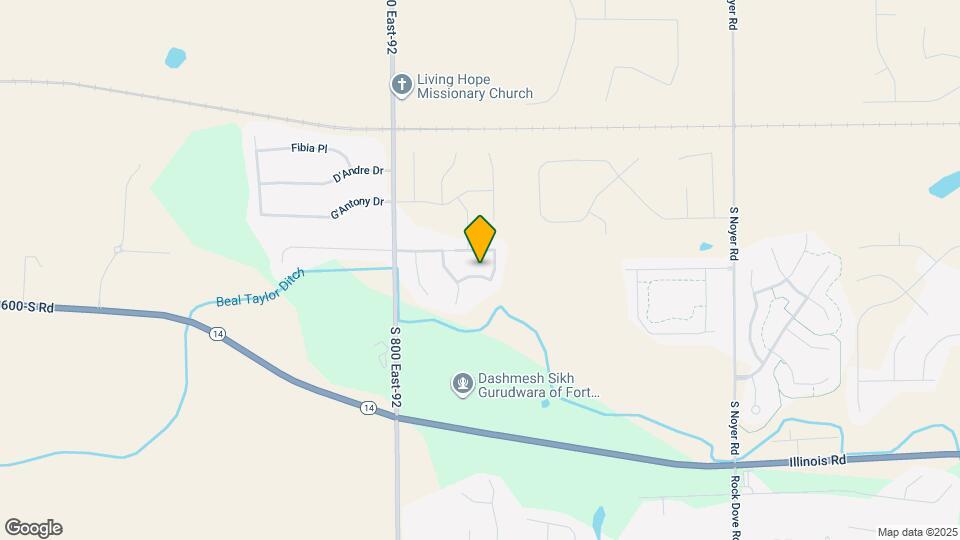 15028 Whitaker Dr Map and Location Details