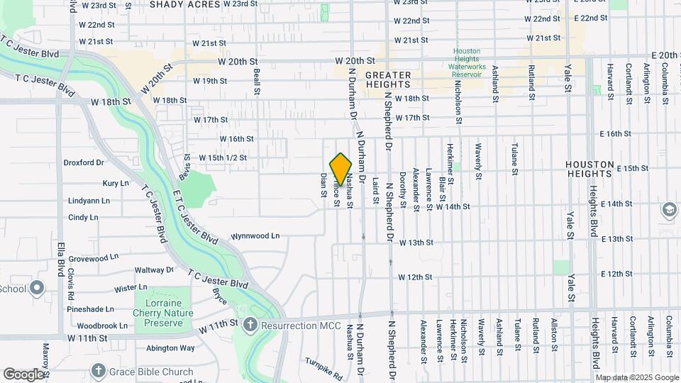 1426 Prince St Map and Location Details
