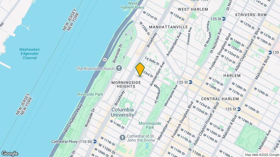 524 W 122nd St Mapa y Detalles de la Ubicación
