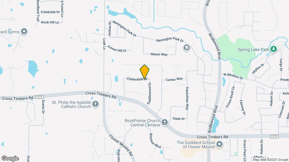 4705 Clydesdale Dr Map and Location Details