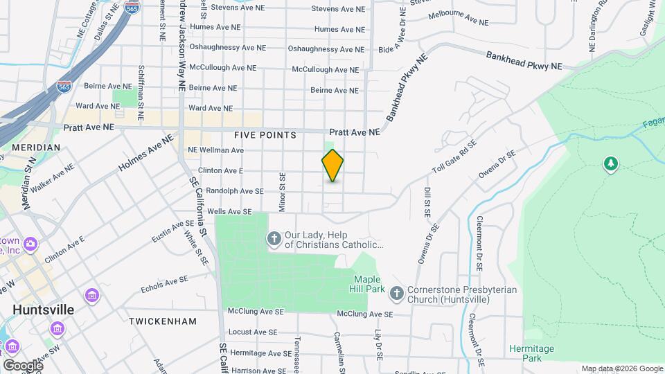 1509 Randolph Ave SE Mapa y Detalles de la Ubicación