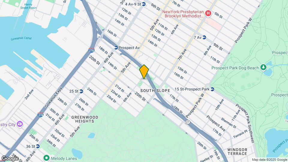 319 18th St Map and Location Details