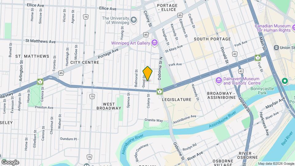 Bayview Apartments Map and Location Details