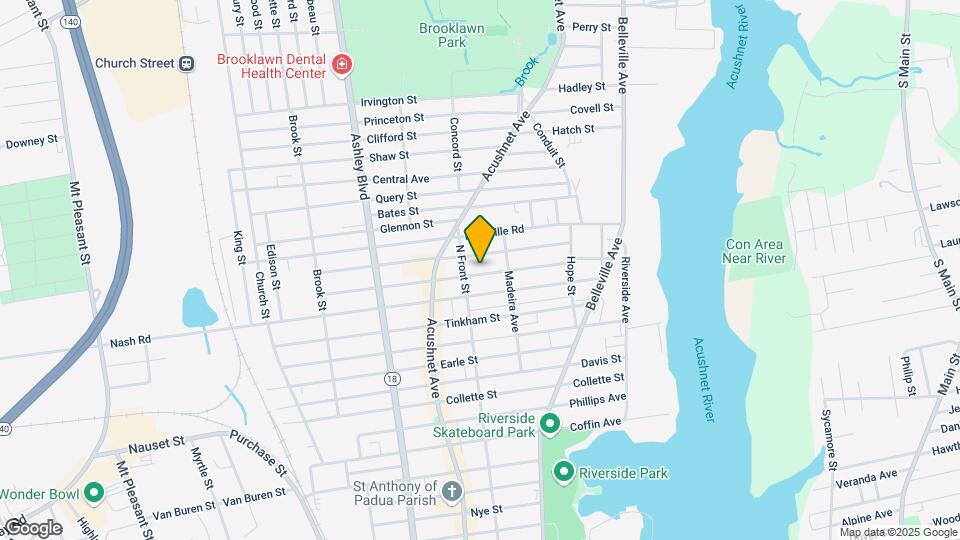 129 Whitman St Map and Location Details