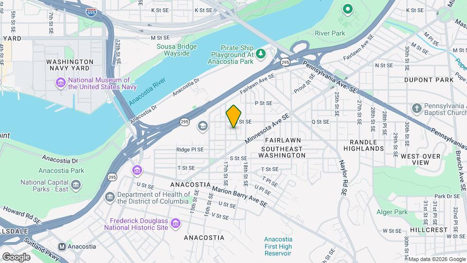 1621 17th Pl SE Map and Location Details