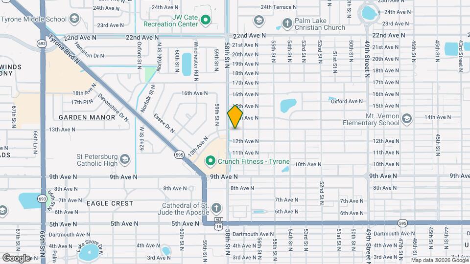 5720 13th Ave N Map and Location Details