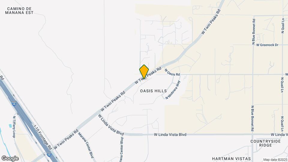 6130 W Bandelier Ct Map and Location Details