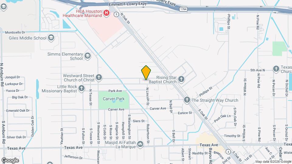 6218 Anderson St Map and Location Details