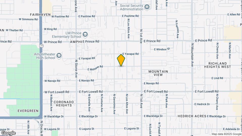 432 E Mohave Rd Mapa y Detalles de la Ubicación