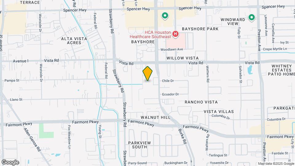 3614 Vista Pointe Dr Map and Location Details