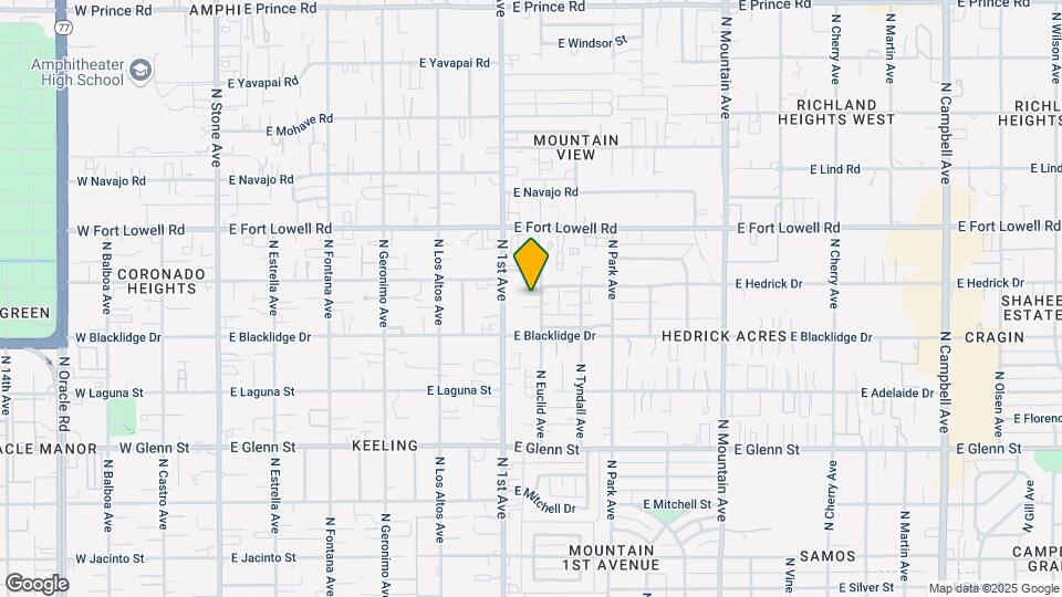 3045-3053 N Euclid Ave Mapa y Detalles de la Ubicación