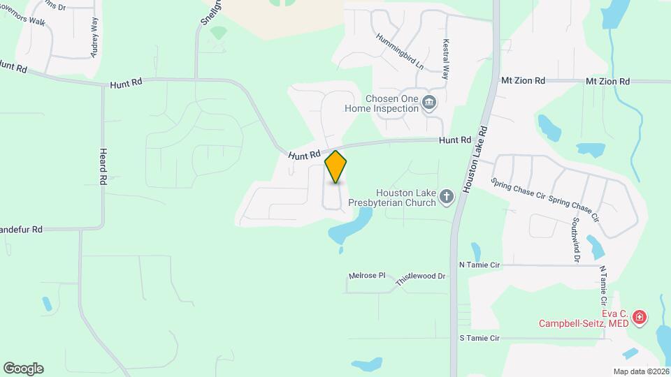 210 Hearthwood Dr Map and Location Details