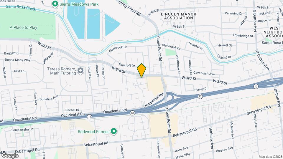 381 Wall Pl Map and Location Details