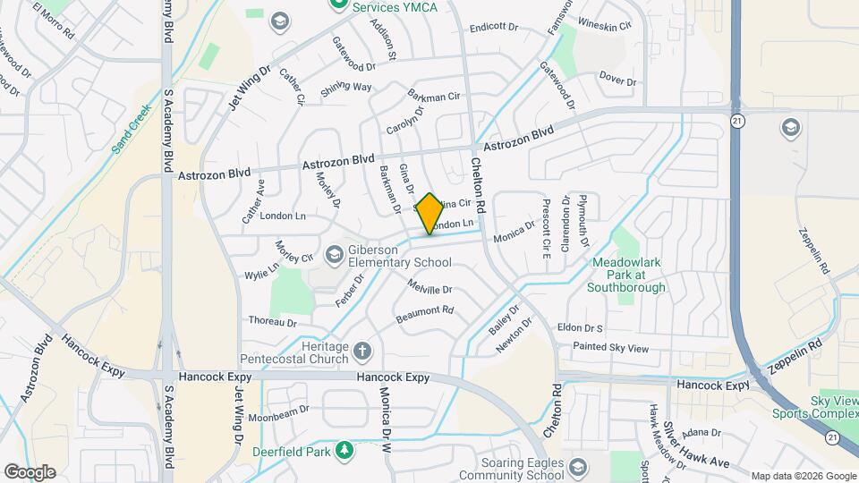 4470 Monica Dr Map and Location Details