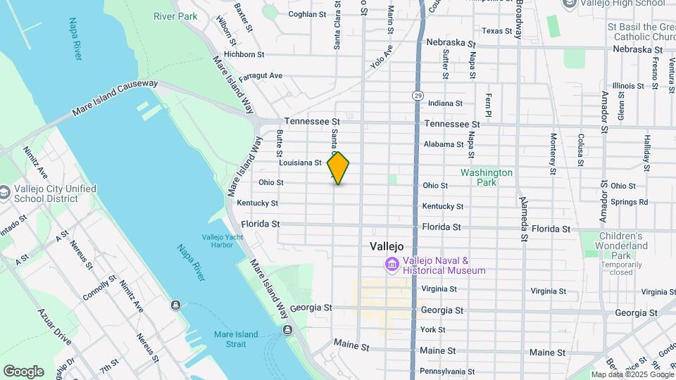 920 Santa Clara St Mapa y Detalles de la Ubicación