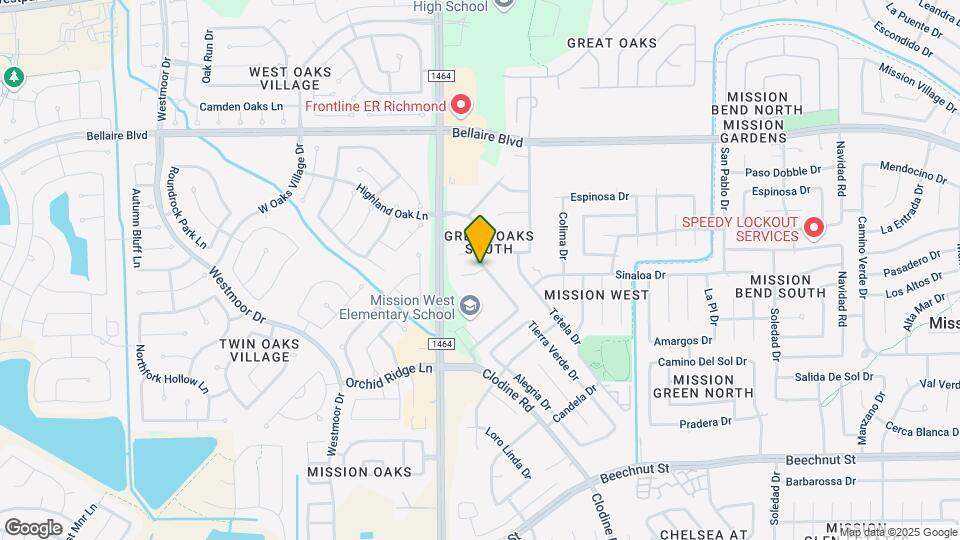 17002 Irish Oaks Ct Map and Location Details
