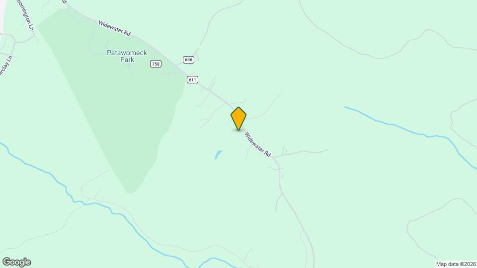 454 Widewater Rd Map and Location Details