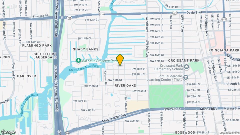 1221 SW 18th St Map and Location Details