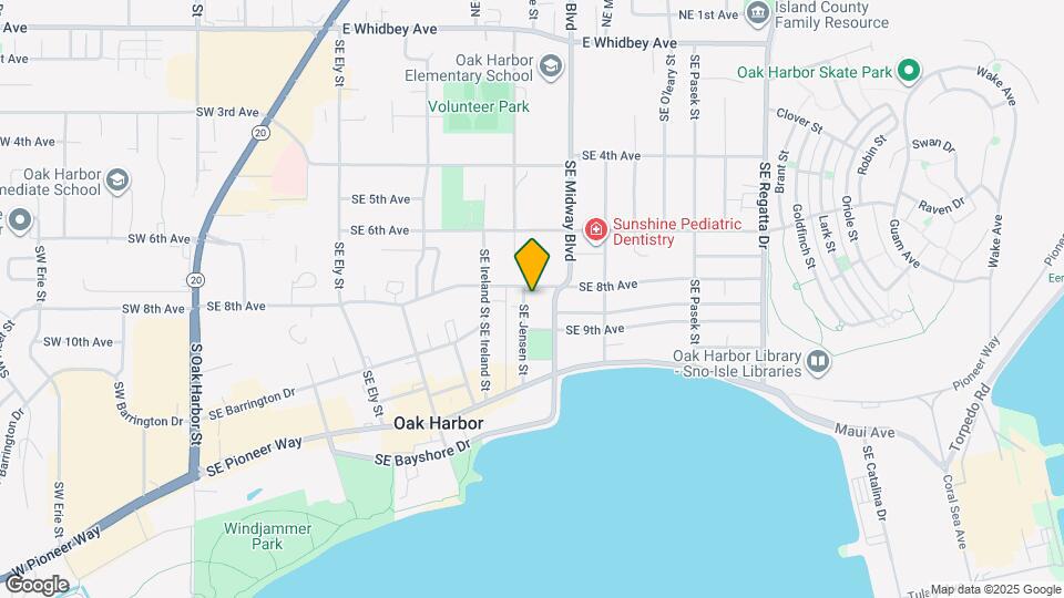 824 SE Jensen St Map and Location Details