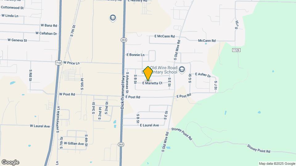 311 E Marietta Ct Map and Location Details